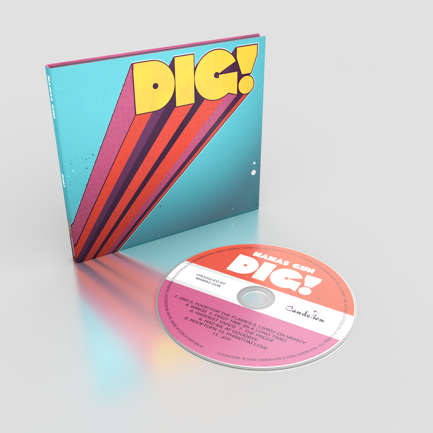 **Pre-Order**  DIG! CD BUNDLE offer - Grey Tee